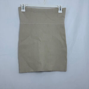 House of Harlow 1960 Ribbed Knit Pencil Skirt Size M Beige Women's‎